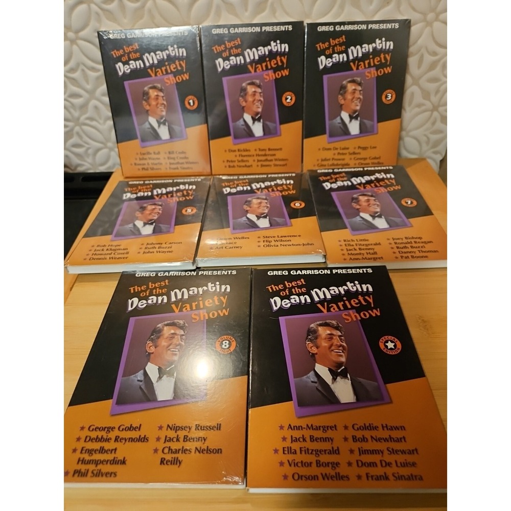 The Best of Dean Martin Variety Show DVD Set Vol 1 2 3 5 6 7 8 & Special Edition